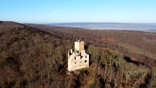 Obere Sachsenburg, Thuringia, December 2020