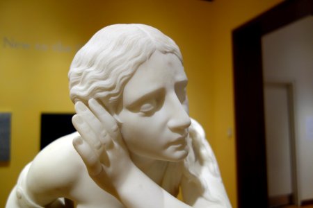 Nydia, the Blind Flower Girl of Pompeii, view 5, by Randolph Rogers - New Britain Museum of American Art - DSC09019