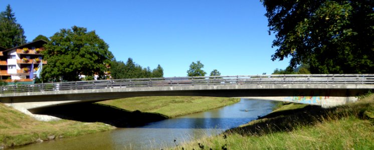 Oberammergau, Brücke König-Ludwig-Straße, 1