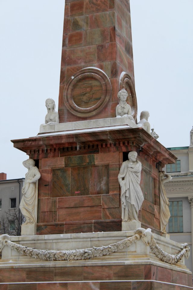 Obelisk Potsdam Alter Markt Carl von Gontard