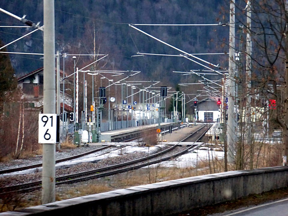 Oberau, Bahnhof von Norden, 1