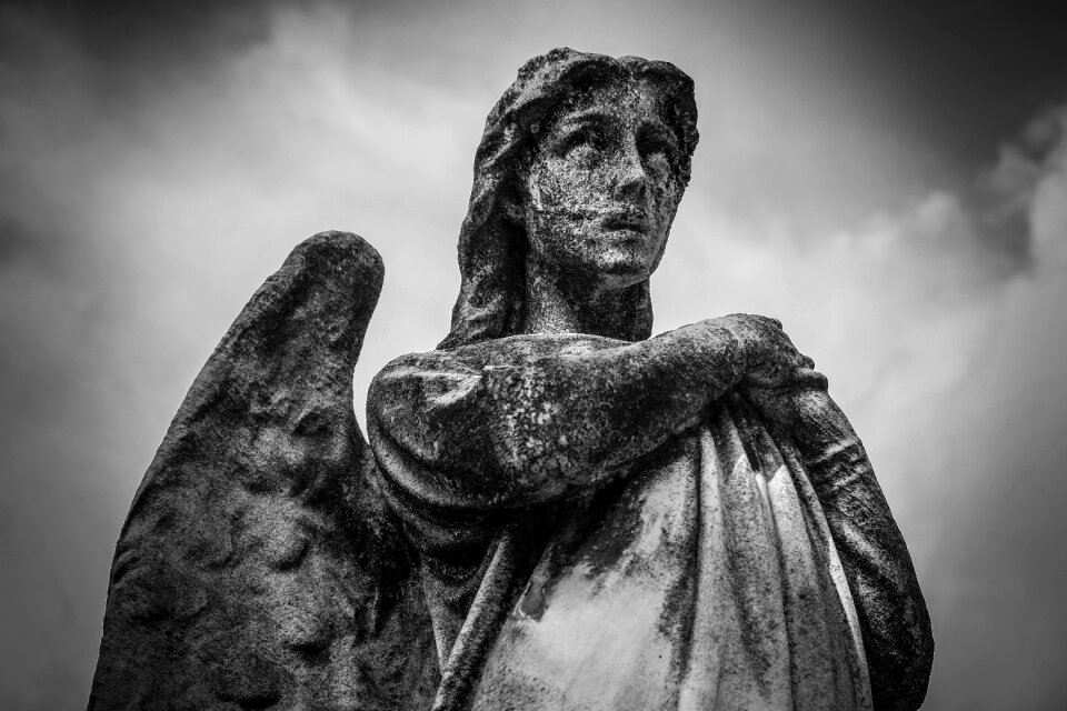 Religious sculpture statue