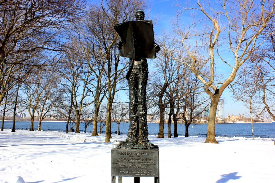 NYC Liberty Island Pulitzer