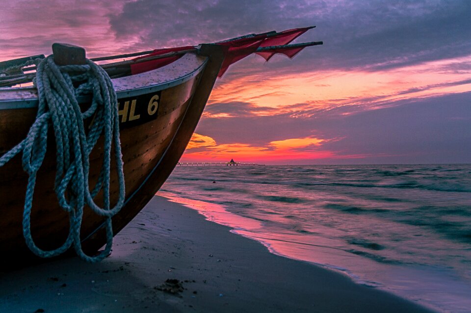 Baltic sea vacations blue