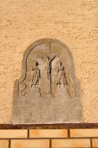 Oberbrechen, Frankfurter Straße 37, Votivtafel