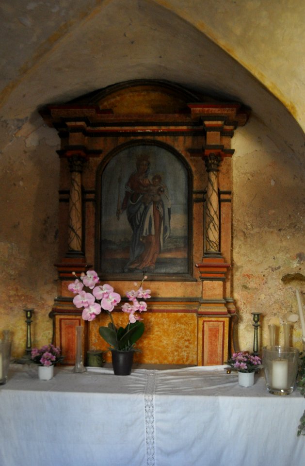 Oberbrechen, Schultheißenkapelle, innen