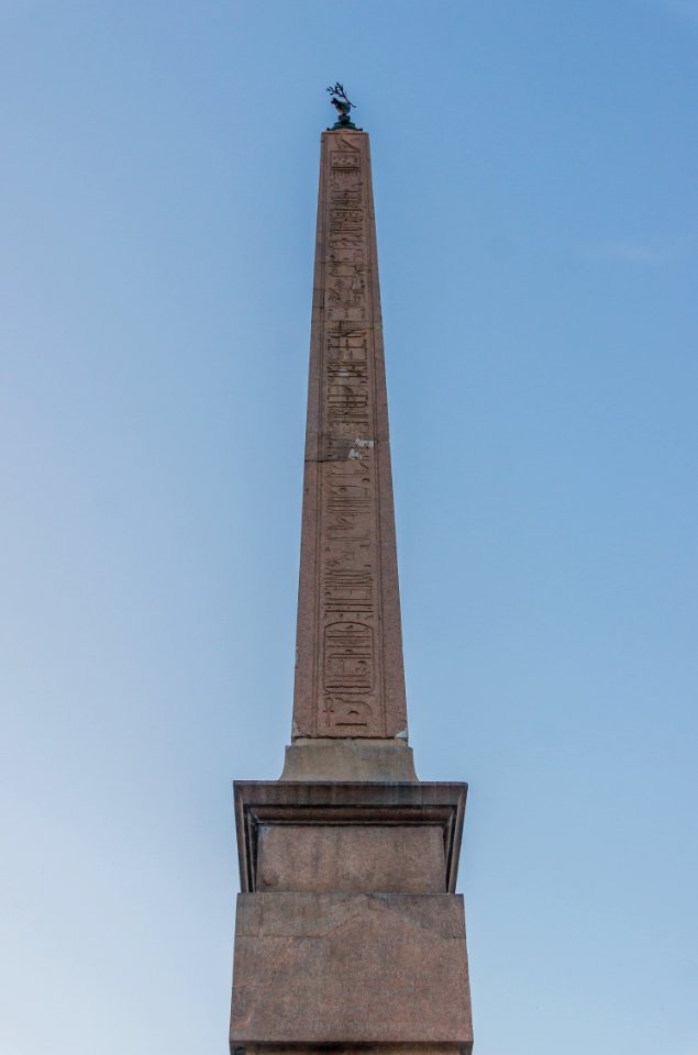 Obelisk Piazza Navona Rome Italy photo