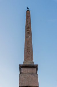 Obelisk Piazza Navona Rome Italy photo