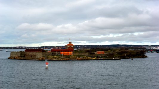 Nya Älvsborg in rain 2