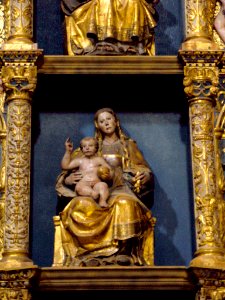 Oñate - Monasterio de Bidaurreta, retablo plateresco 13