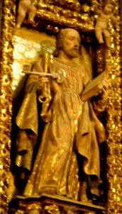 Oñate - Iglesia de San Miguel Arcángel, retablo mayor 9