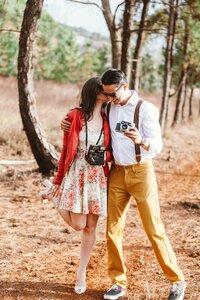 Landscape love casal