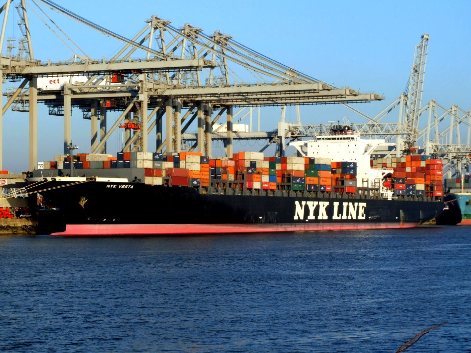 Nyk Vesta IMO 9312808 p2, at the Amazone harbour, Port of Rotterdam, Holland 15-Dec-2007