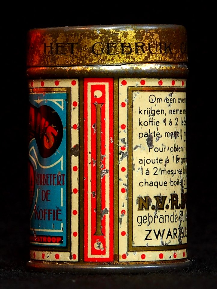 NV Buisman koffie verbeteraar sample blikje, foto3