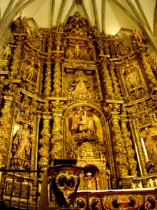 Oñate - Iglesia de San Miguel Arcángel, retablo mayor 4