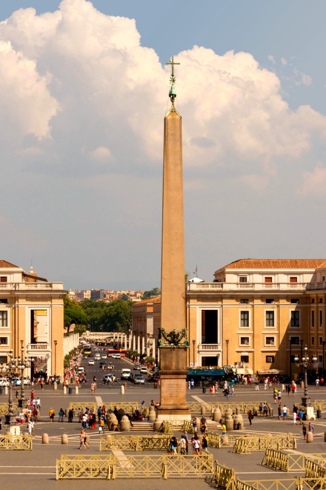 Obelisk via della Concilliazione Piazza San Pietro Vatican City
