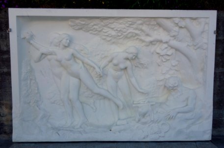 Nymphes et satyre by Suzanne Muzanne - Hearst Castle - DSC07011