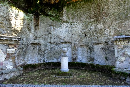 Nymphaeum - Villa of Domitian - Barberini Gardens - Castel Gandolfo - DSC04293