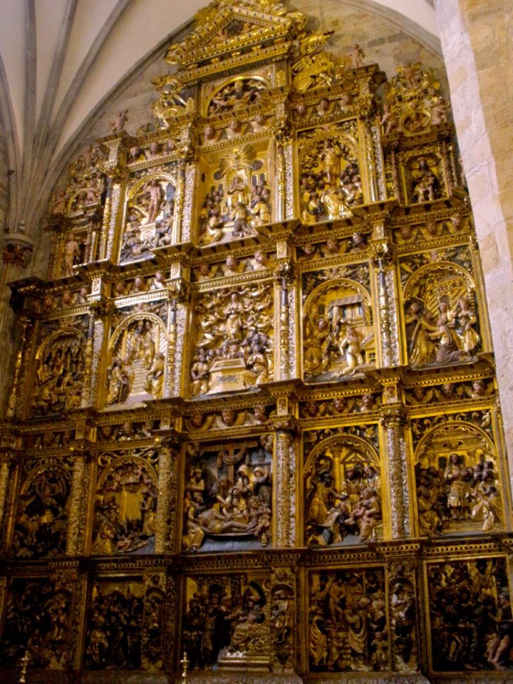 Oñate - Iglesia de San Miguel Arcángel, Retablo de la Capilla de la Piedad