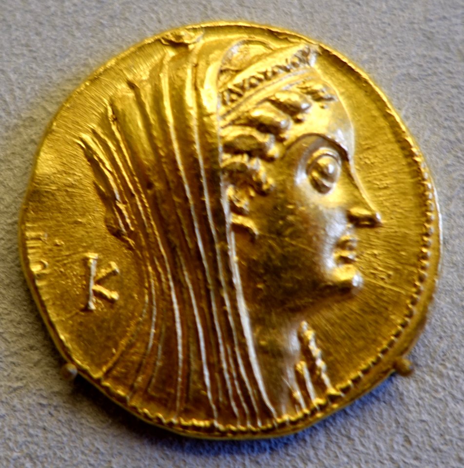 Oktodrachme, Alexandria, Arsinoe II, 285-245 BC - Bode-Museum - DSC02683