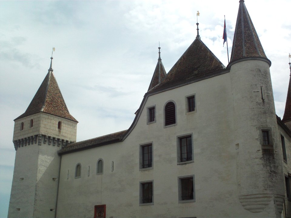 Nyon castle closeup