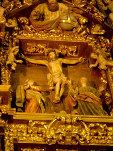 Oñate - Iglesia de San Miguel Arcángel, retablo mayor 5