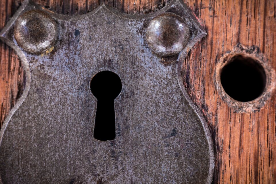 Wood metal fitting