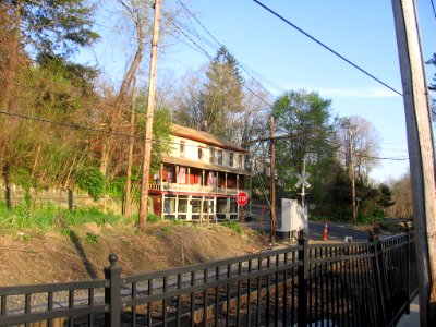 Old building near Branchville Station 004