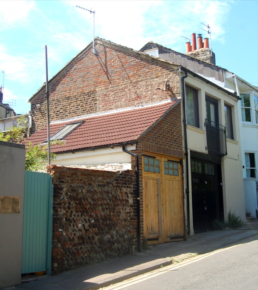 Old Buildings on Howard Terrace, Prestonville, Brighton (July 2019)