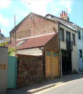 Old Buildings on Howard Terrace, Prestonville, Brighton (July 2019)