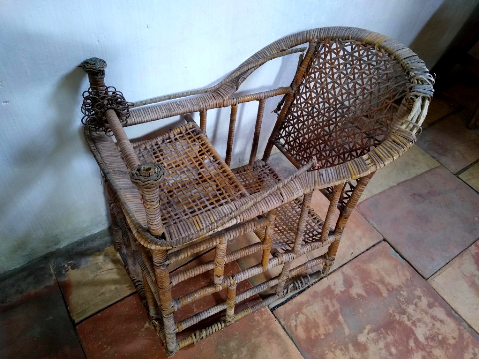 Old baby chair in Kaiping
