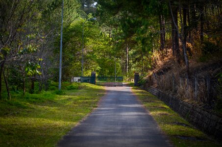 Private road village