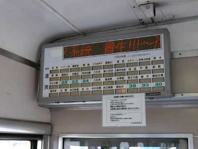 Ohmi 1822 fare board
