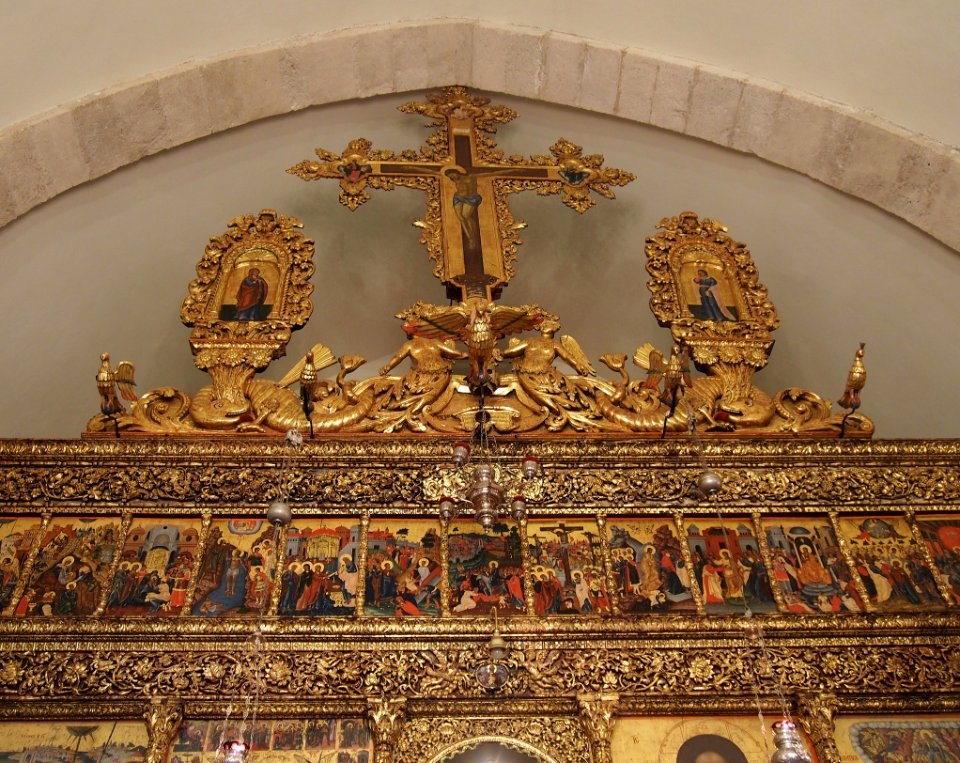 Old Agios Minas iconostasis