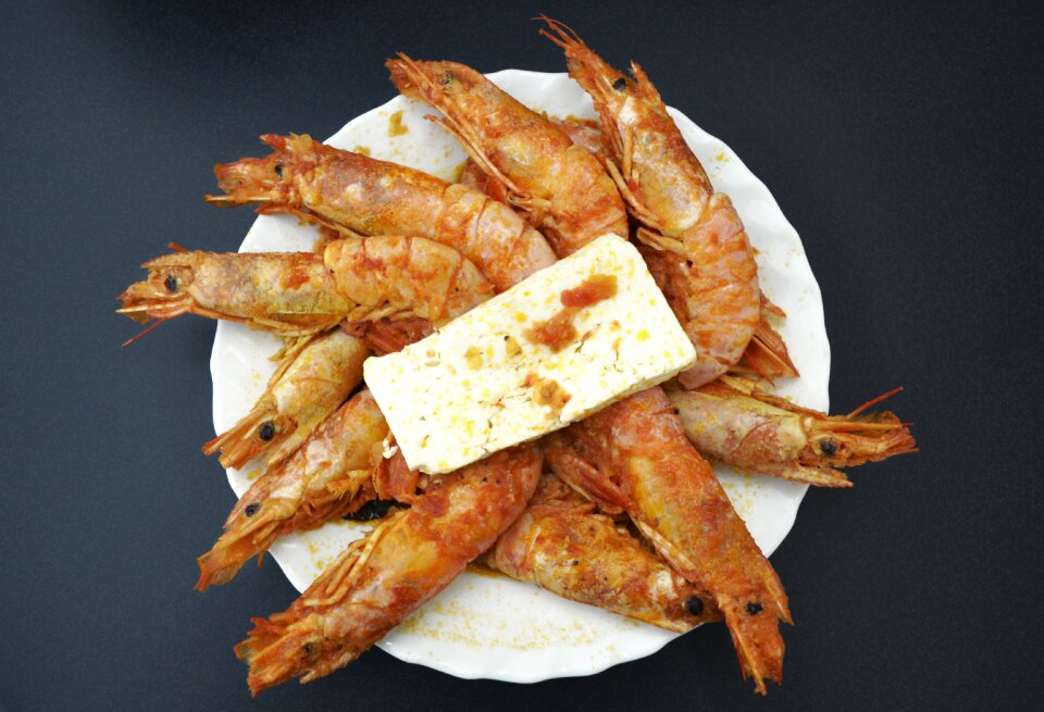 Seafood dinner cuisine