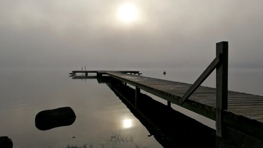 Lake colico chile gray morning