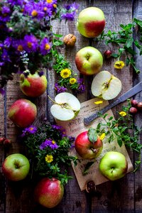 Still life apple orchard apple photo