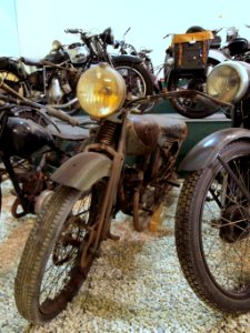 Old Gillet motorcycle