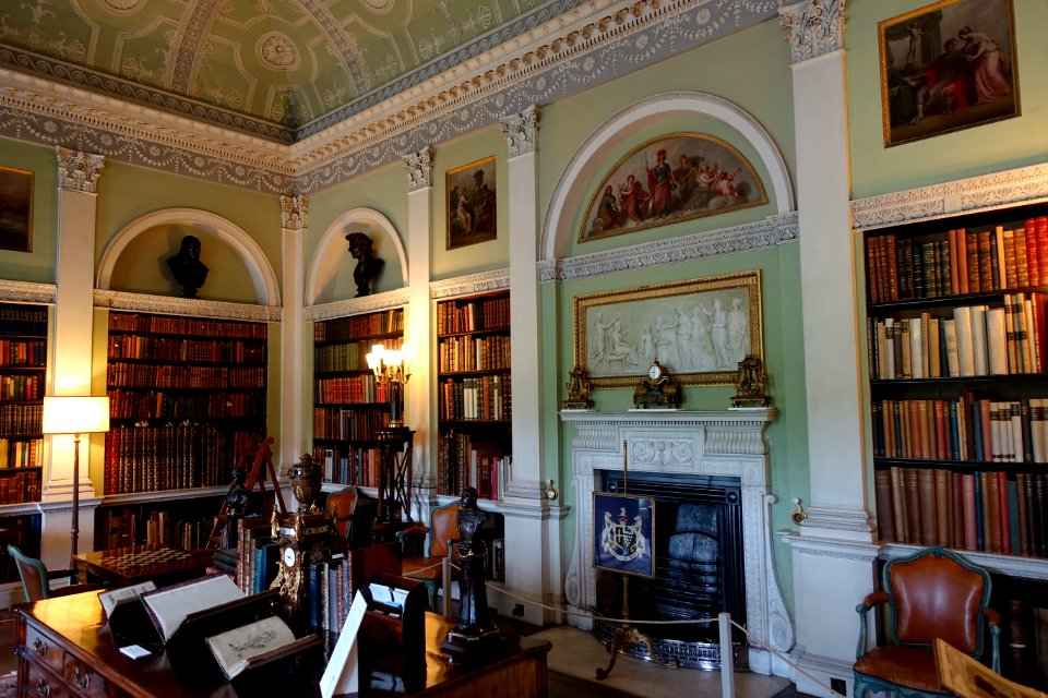 Old Library - Harewood House - West Yorkshire, England - DSC01587