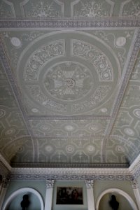 Old Library ceiling - Harewood House - West Yorkshire, England - DSC01588