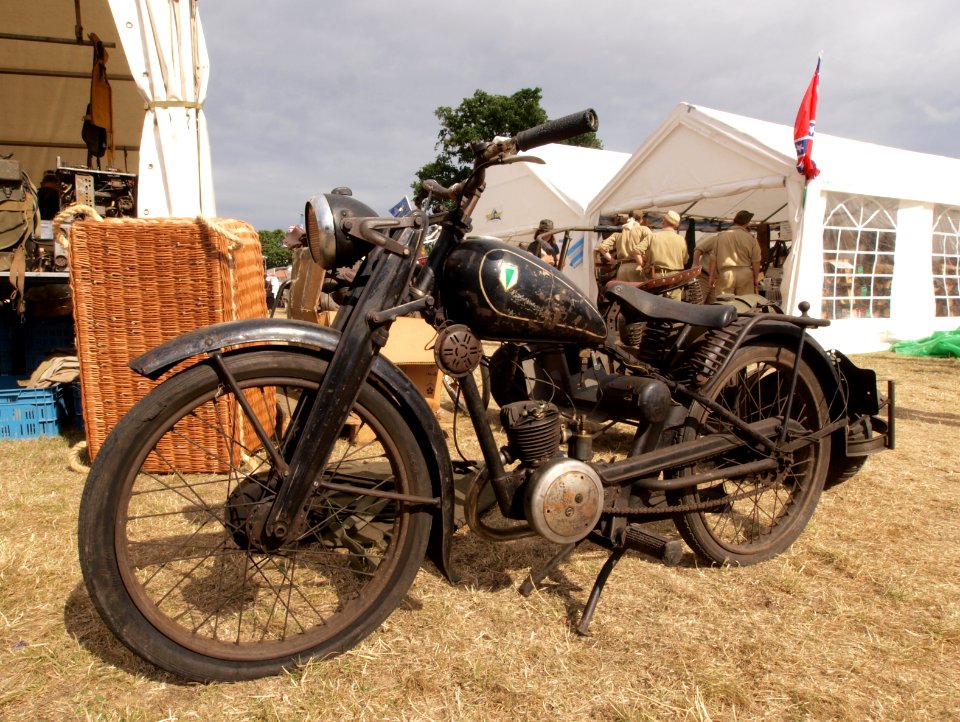 Old DKW motorcycle pic1