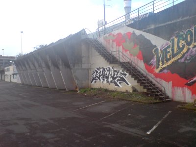 Old City Works Depot Including Graffiti Art II photo