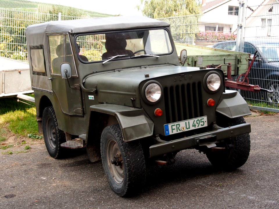 Old Jeep in France, pic2