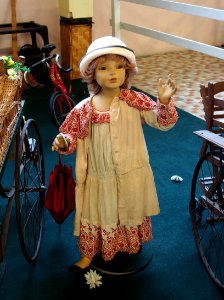 Old doll-mannequin with old clothes pic3