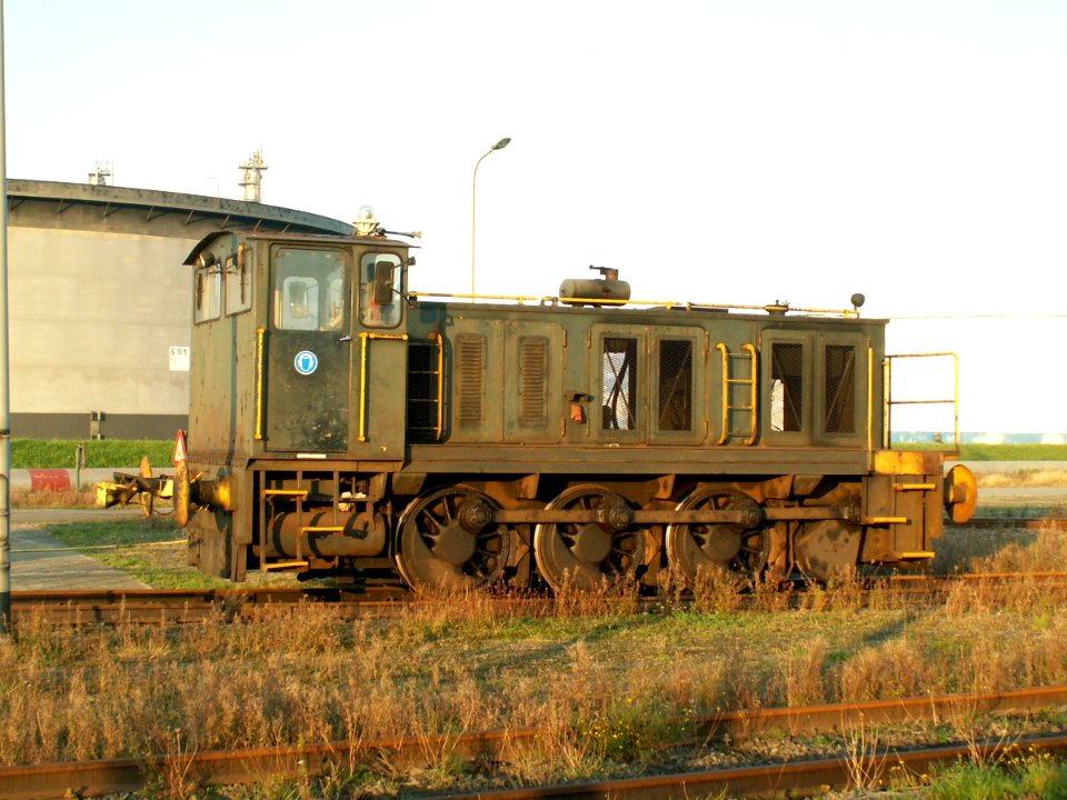 Old Loc at Antwerp harbour