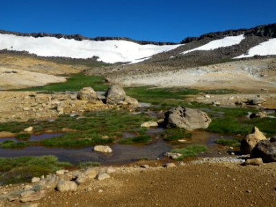 Old Crater of Copahue Volcano