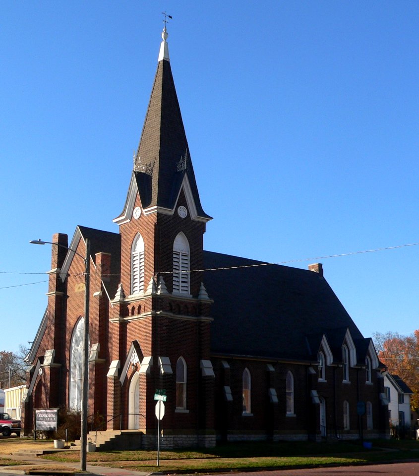 Old Congregational Church, Ft Scott, from NE 1