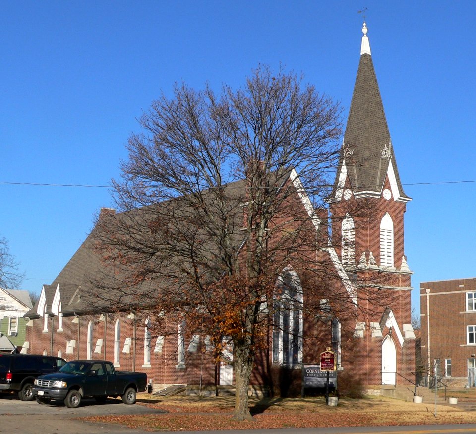 Old Congregational Church, Ft Scott, from SE 1