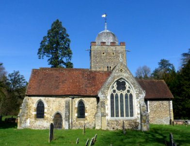 Old St Peter and St Paul's Church, Albury Park, Albury (March 2014, from South)