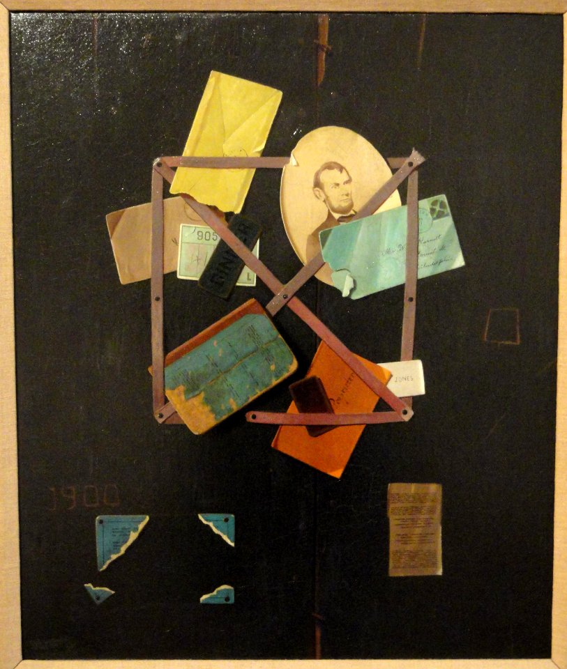 Old Time Card Rack, John Frederick Peto, 1900 - Phillips Collection - DSC04876